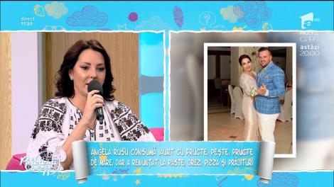 Angela Rusu s-a măritat pentru a patra oară şi a slăbit 22 de kilograme!