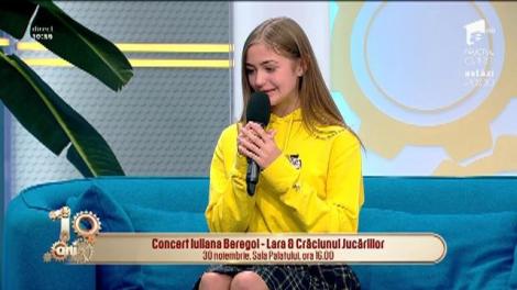 Iuliana Beregoi cântă, la Neatza, melodia "Cine sunt eu?"