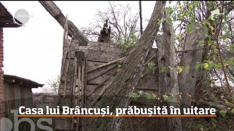 Ministerul Culturii vrea să cumpere casa prăbușită în care s-a născut Constantin Brâncuşi