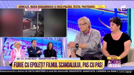 Imagini revoltătoare! Bunic pe motocicletă doborât la pământ de doi poliţişti!