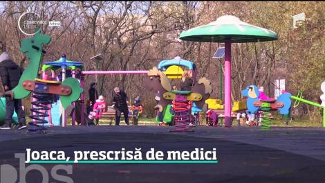 Joaca, prescrisă pe rețetă de medici! Conform unui studiu, un copil petrece afară mai puţin timp decât un prizonier!