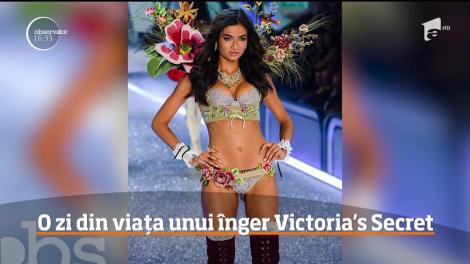 O zi din viața unui îngeraș Victoria's Secret