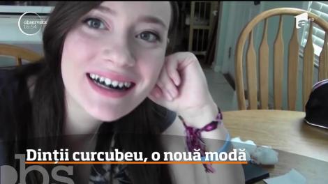 Dantura de un alb imaculat este depăşită! Se poartă dinţii aurii sau în nuanţe pastelate