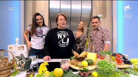 Reţeta zilei! Vlăduţ prepară "Jocuri de salată"