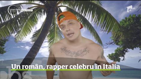 Un român a ajuns rapper celebru în Italia!