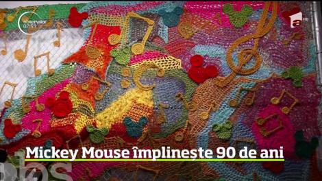 Disney aniversează 90 de ani de existenţă a personajului Mickey Mouse