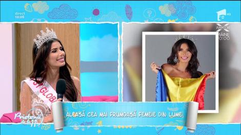 Ioana Filimon a câştigat Miss Global Model of the World dansând în... făină!