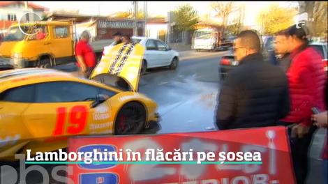 Două sute de mii de euro, la un pas să ajungă scrum pe o şosea din Bucureşti. A simţit miros de fum şi a sunat la 112