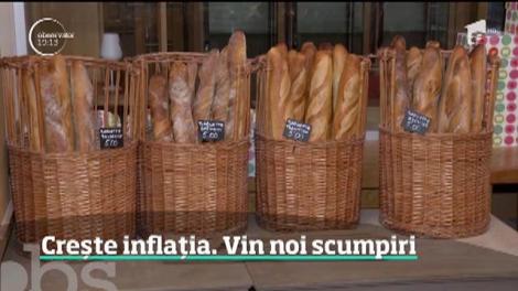 Crește inflația, vin noi scumpiri!