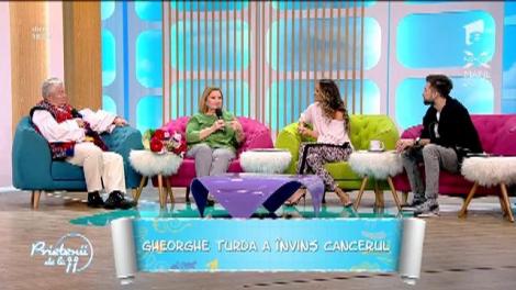 Gheorghe Turda a învins cancerul! Artistul fost salvat de medicul Mihaela Leventer