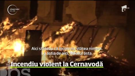 Incendiu devastator în Cernavodă!