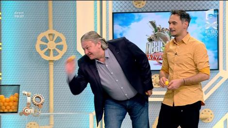 "X și 0" cu mingi de tenis de masă. Miodrag Belodedici vs. Dănuț Lupu