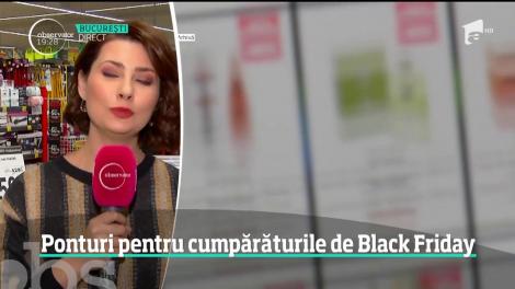 Ponturi pentru cumpărăturile de Black Friday. Sfaturi utile