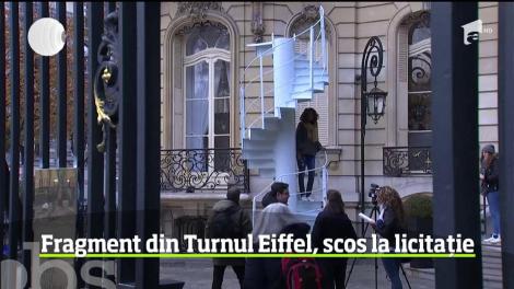 Licitație inedită în Franța! Un segment din scările Turnului Eiffel este scos la licitație! Suma neașteptată pe care specialiștii o estimează