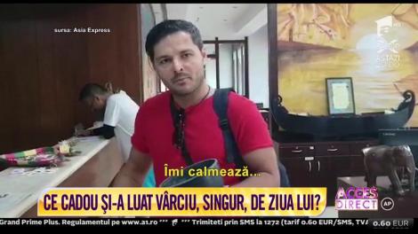Aventura Asia Express continuă. Liviu Vârciu și-a luat singur cadou de ziua lui