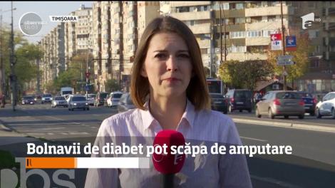 Bolnavii de diabet pot scăpa de amputare