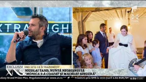 Nicolai Tand s-a căsătorit religios: "Am vrut o nuntă să ne simțim și noi doi bine, nu doar invitații"