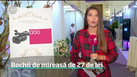Rochii de mireasă la 27 de lei. Surpriza cea mai mare a fost un buchet de mireasă în care era ascuns un inel cu diamant!