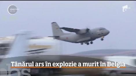 Doliu în Neamț, după moartea tânărului ars transferat într-un spital din Belgia