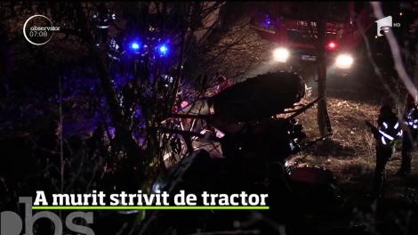 Un bărbat de 37 de ani din judeţul Cluj a murit strivit de cabina tractorului în timp ce se întorcea acasă de la câmp