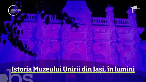 Muzeul Unirii din Iaşi a fost pus în lumină şi la propriu şi la figurat