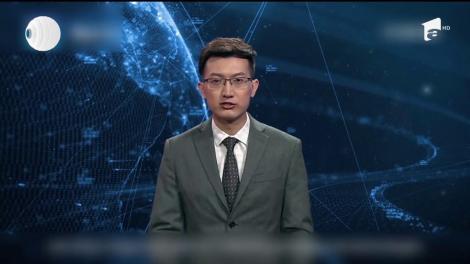 Așa arată viitorul jurnalelor de ştiri!? Un prezentator virtual s-a alăturat televiziunii de stat chineze. Citeşte ştirile ca un adevărat profesionist