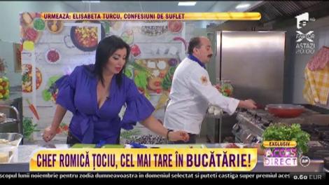 Chef Romică Ţociu, dezvăluiri la cratiță!! Află-i toate trucurile din bucătărie, dar şi secretele din casă