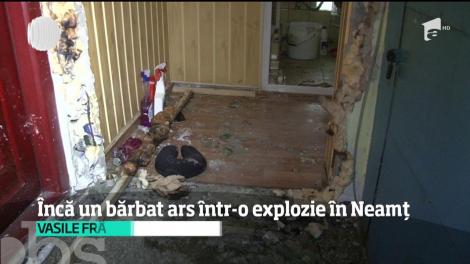 Explozie într-un bloc din localitatea Roman, judeţul Neamţ! Un bărbat a ajuns în stare gravă la spital
