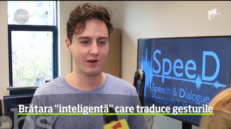 Un grup de studenţi români a inventat un dispozitiv care este capabil să recunoască semnificaţia gesturilor umane