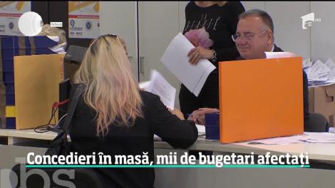 Se pregătesc concedieri masive pentru bugetari! Vor dispărea peste patru mii de posturi din sistemul public