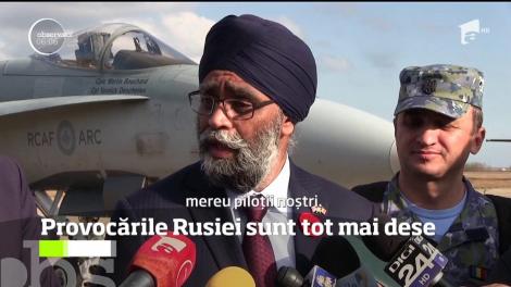 Prezent la Constanţa, Ministrul Apărării din Canada a condamnat ferm acţiunile aeriene ruseşti din spaţiul Mării Negre