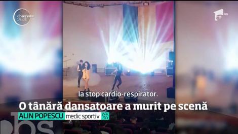 O dansatoare a murit fulgerător, pe scenă, la numai 33 de ani