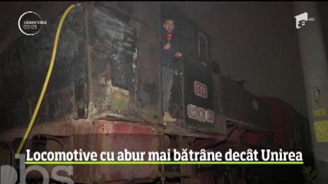 Locomotive cu abur mai bătrâne decât Unirea