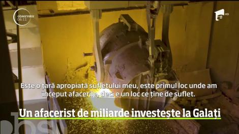 Unul dintre cei mai bogaţi oameni ai lumii a fost &icirc;n Rom&acirc;nia cu planuri de noi investiţii