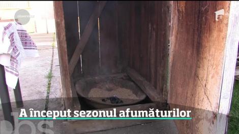 A început sezonul afumaturilor