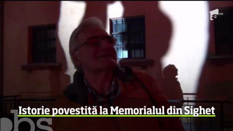 După Cazinoul din Constanţa şi Muzeul Unirii din Iaşi a venit rândul fostului penitenciar comunist din Sighetu Marmaţiei să fie luminat în spiritul centenarului