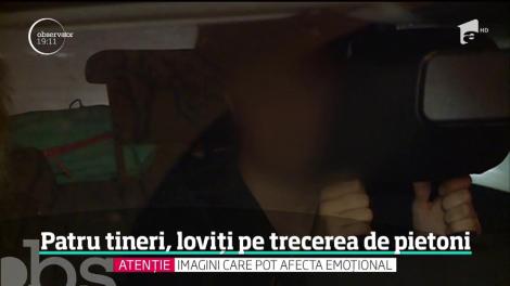 Patru tineri, loviți pe trecerea de pietoni, pe un bulevard din Constanţa