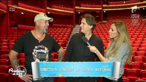 Direcția 5, invitație la concertul de la Teatrul Național din București