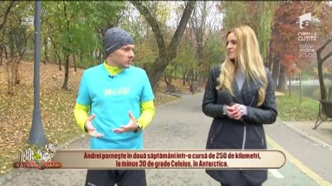 Andrei Gligor, pregătit să alerge câte 250 de km pe fiecare continent!: ”În Antartica vor fi și minus 30 de grade. Organizatirii pun la dispoziție doar apă”