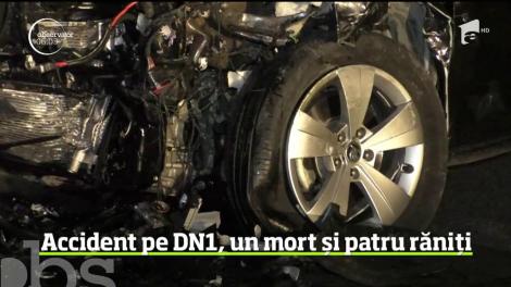 Un grav accident rutier s-a produs pe DN1, în judeţul Braşov