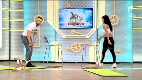 Fitness la Neatza! Exerciţii pentru mușchii fesieri