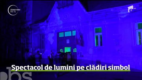 Casa din Arad în care a trăit unul dintre protagoniştii Marii Uniri de la 1918, Ştefan Cicio Pop, a fost inundată de lumini colorate