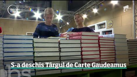 Cel mai mare târg de carte din România, târgul Gaudeamus, şi-a deschis porţile!