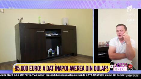 Un tânăr a găsit 95.000 de euro într-un dulap second-hand