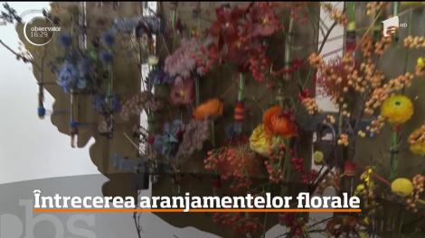 Competiţia celor mai spectaculoase aranjamente florale