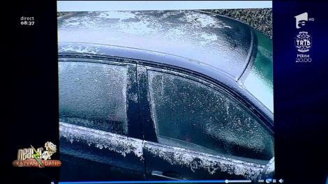 Smiley News. Mașina de gheață. Ce s-a întâmplat când a deschis geamurile laterale