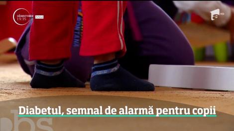 Diabetul, semnal de alarmă pentru copii