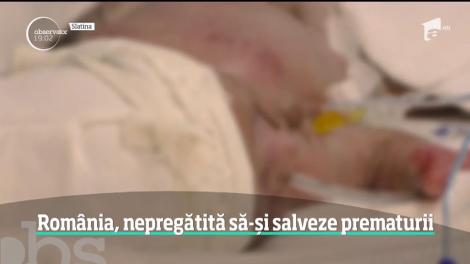 În România, copiii prematuri riscă să moară, dacă se nasc în oraşul greşit!