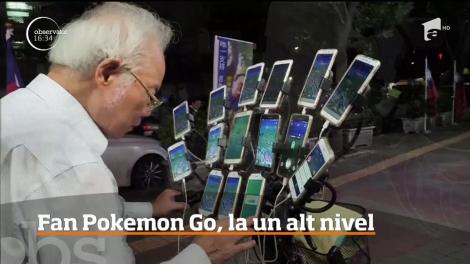 Un bătrân de 70 de ani, din Taiwan, a investit 5.000 de dolari sa vâneze pokemoni!