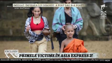 Primele victime în Asia Express 2!